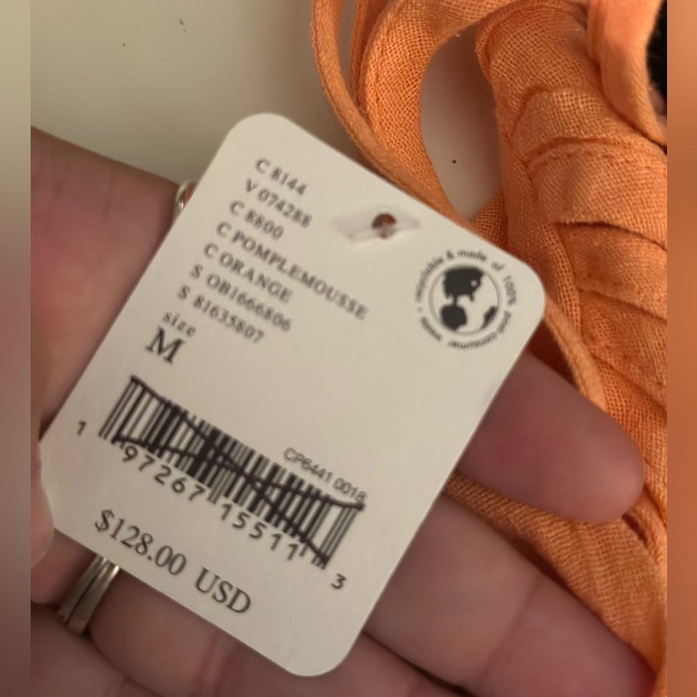 Urban outfitters orange maxi dress boho - Picture 6 of 6